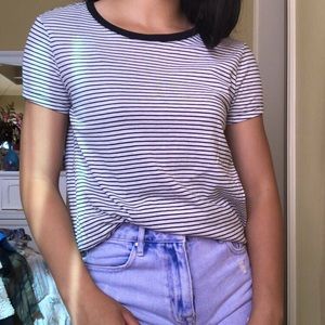 Striped Basic T-shirt